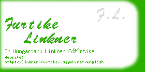 furtike linkner business card